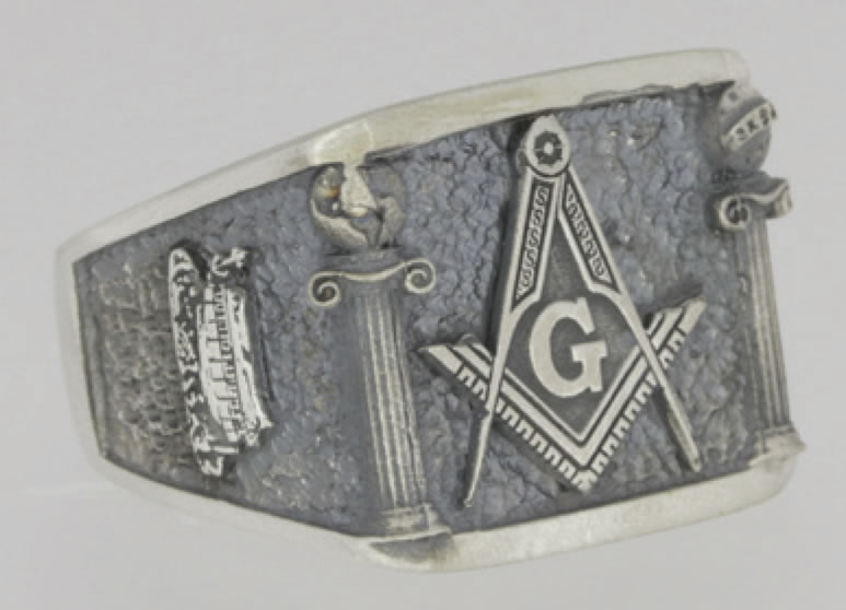 Custom Freemason Ring # 147 Custom Ring Image #