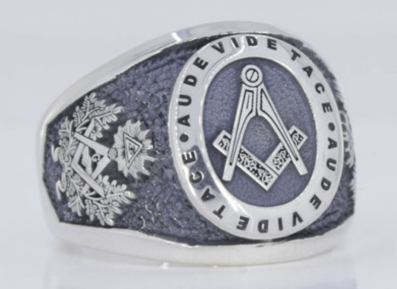 Custom Freemason Ring # 347 Custom Ring Image #