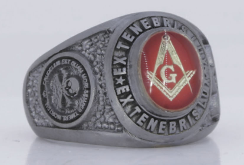 Custom Freemason Ring # 388 Custom Ring Image #