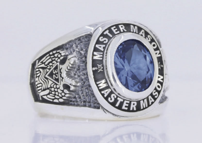 Custom Freemason Ring # 509 Custom Ring Image #