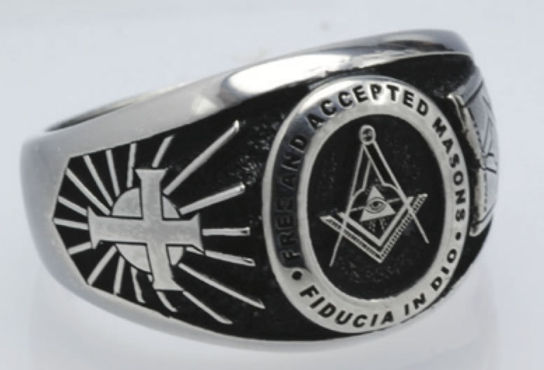 Custom Freemason Ring # 52 Custom Ring Image #