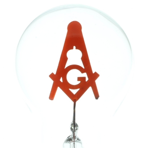 Square & Compass Light Bulb Square & Compass Light Bulb