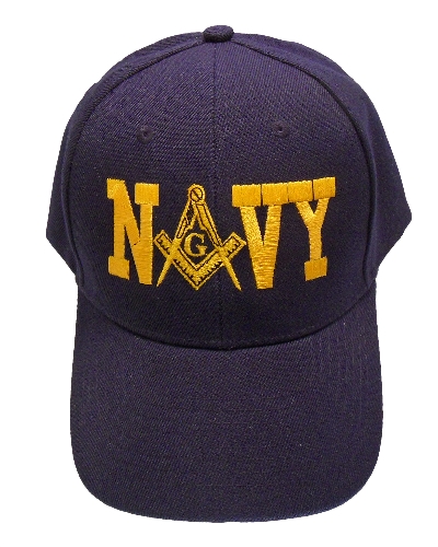 Navy Blue Navy Hat