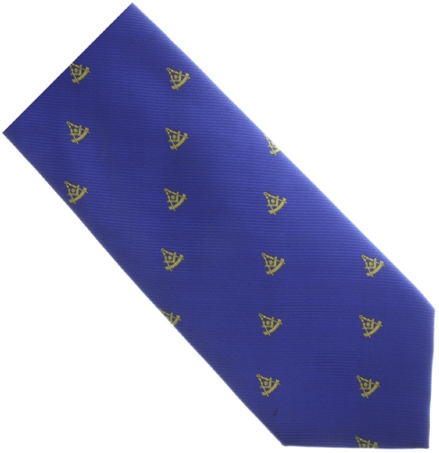 Blue Past Master Tie Blue Past Master Tie
