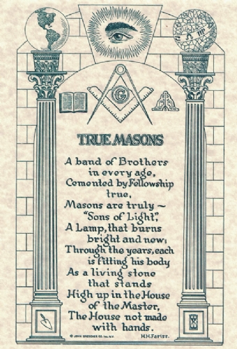 True Masons Print