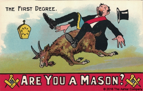 Are you a Mason? The First Degree (Series 679)