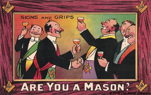 Are you a Mason? Signs and Grips (Series 1062)