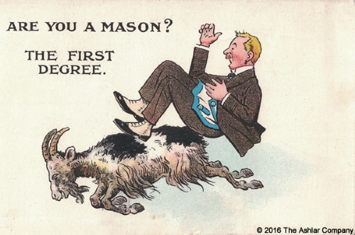 Are you a Mason? The First Degree (Series 1649)
