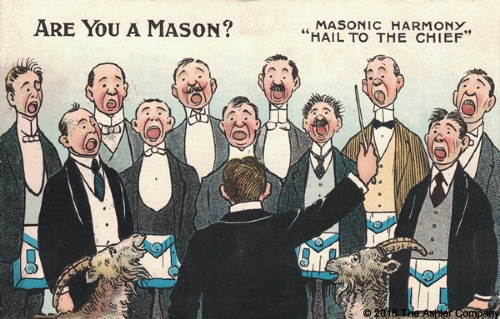 Are you a Mason? Masonic Harmony (Series 1635)