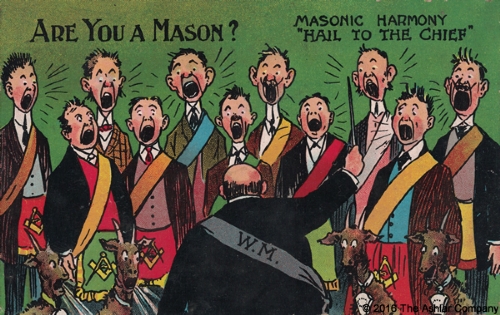 Are you a Mason? Masonic Harmony (Series 1444)