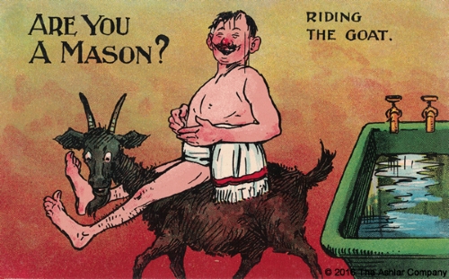 Are you a Mason? Riding the Goat (Series 1444)