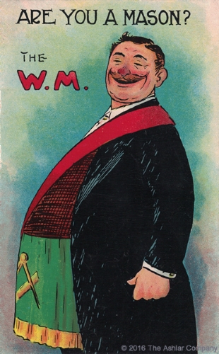 Are you a Mason? The W.M. (Series 1924)