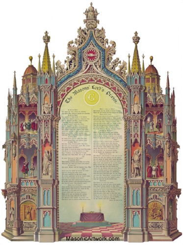 The Masons Prayer Print