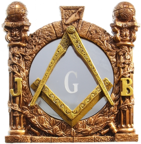 Masonic Pillars Desk Ornament Masonic Pillars Desk Ornament