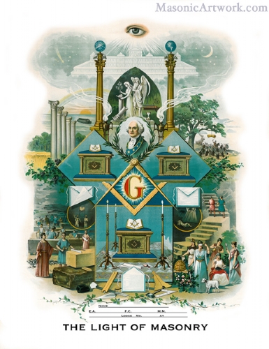 The Light of Masonry Certificate