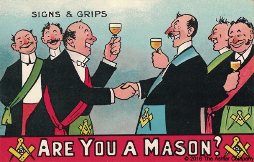 Are you a Mason? Signs & Grips (Series 679)