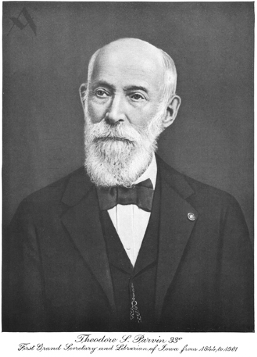 Theodore Parvin Portrait