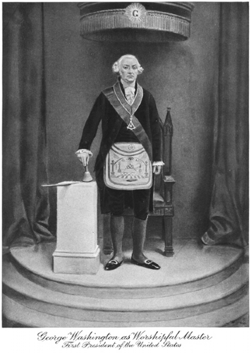 George Washington as Worshipful Master Print