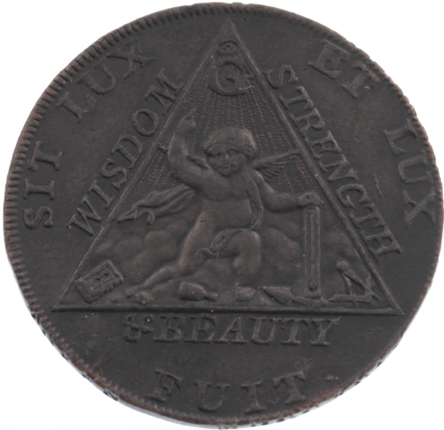 Sketchley Masonic Half-Penny