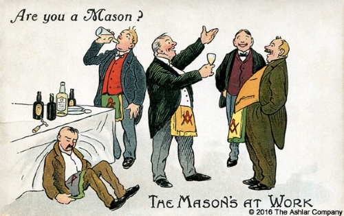 Are you a Mason? The Masons at Work