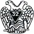 D-12 - Scottish Rite Double Eagle with 32nd Degree emblem in the center