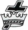D-24 - The Cross and Crown emblems for members of the Knights Templar.