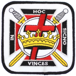 In Hoc Signo Vinces Knights Templar Patch