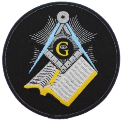 Square & Compass Bible Patch (Large)