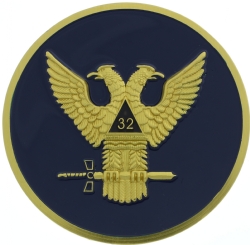 Scottish Rite Auto Emblem