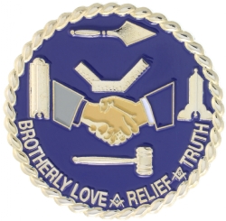 Brotherly Love, Relief and Truth Pin Model # 357776