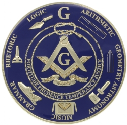 Blue Lodge Car Badge