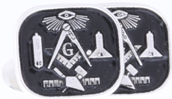 Master Masons Masonic Cufflinks Model # 358499 Master Masons Masonic Cufflinks Model # 358499