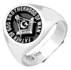 Fatherhood of God Brotherhood of Man Masonic Ring Fatherhood of God Brotherhood of Man Masonic Ring