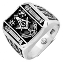 Masonic Pillars Ring Masonic Pillars Ring