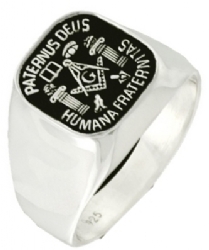Paternus Deus Humana Fraternitas Ring Paternus Deus Humana Fraternitas Ring