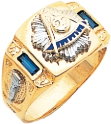 Custom Past Masters Side Jeweled Ring