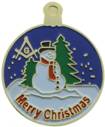 Masonic Merry Christmas Pin Model # 361065
