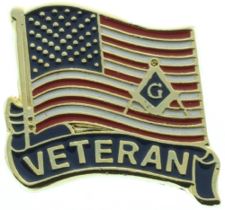 Veteran Flag Pin Model # 361069