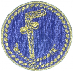 Two Ball Cane Patch 1 1/2 Inch