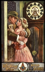 Are you a Mason? Working the Third Degree Postcard Model # 361429