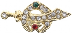 Jeweled Shriners Pin Model # 361470