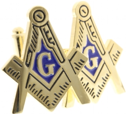 Large Square and Compass Cut Out Cufflinks Model # 361542 Large Square and Compass Cut Out Cufflinks Model # 361542