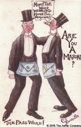Are you a Mason? The Password (Glanville 1618) Model # 361621