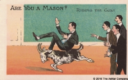 Are you a Mason? Riding the Goat (2684) Model # 361624