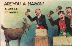 Are you a Mason? A Lodge At Work (Series 1924) Model # 361770
