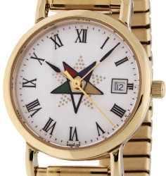 Premium Eastern Star Watch Model # 361815 Premium Eastern Star Watch Model # 361815