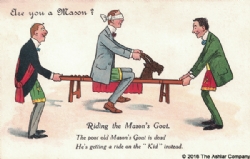 Are you a mason? Riding The Masons Goat (Series 2420) Model # 361971