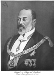 King Edward VII Portrait Model # 361990