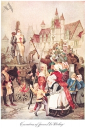 Execution of the Last Templar Knight Print Model # 362006