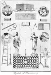Masonic Symbols Chart Model # 362058